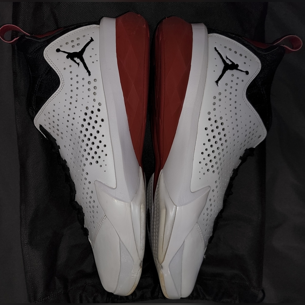 Jordan Flight Time 14.5, Size 12, Black/Red